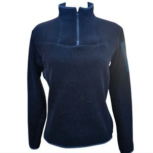 Arc'Teryx Women's Logo Polartec Fleece Jacket Vintage Black‎ Medium